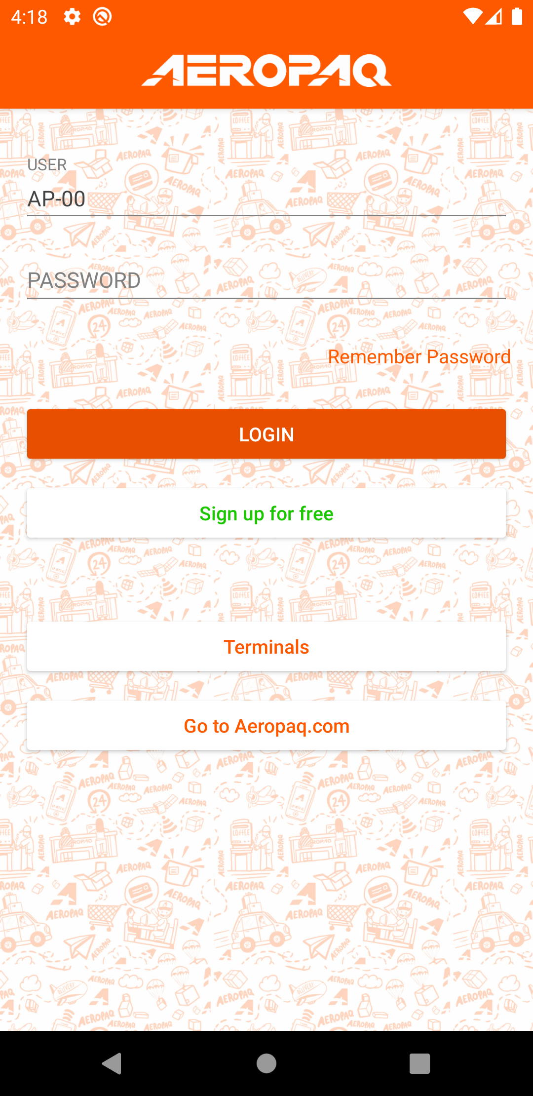 Aeropaq App Android